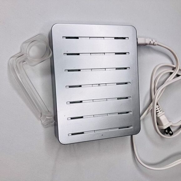 Metal Usb Charging Station Fast Multi-Usb Multi-function Silver, Cosoos - Picture 2 of 9